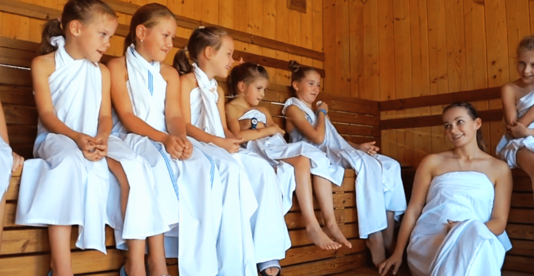 Children’s sauna and sauna rituals