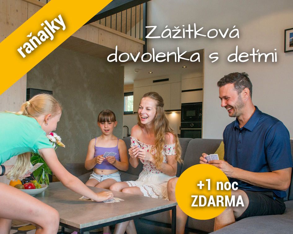 Vacation with children full of experiences + 1 night for FREE